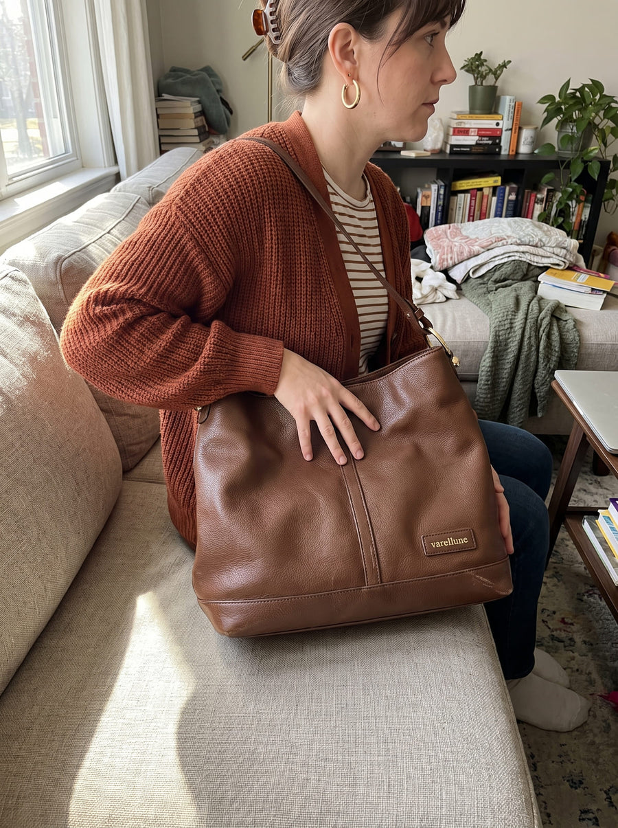 Soft leather, no structure