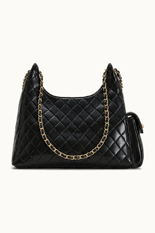 Nuit Quilted Shoulder Bag