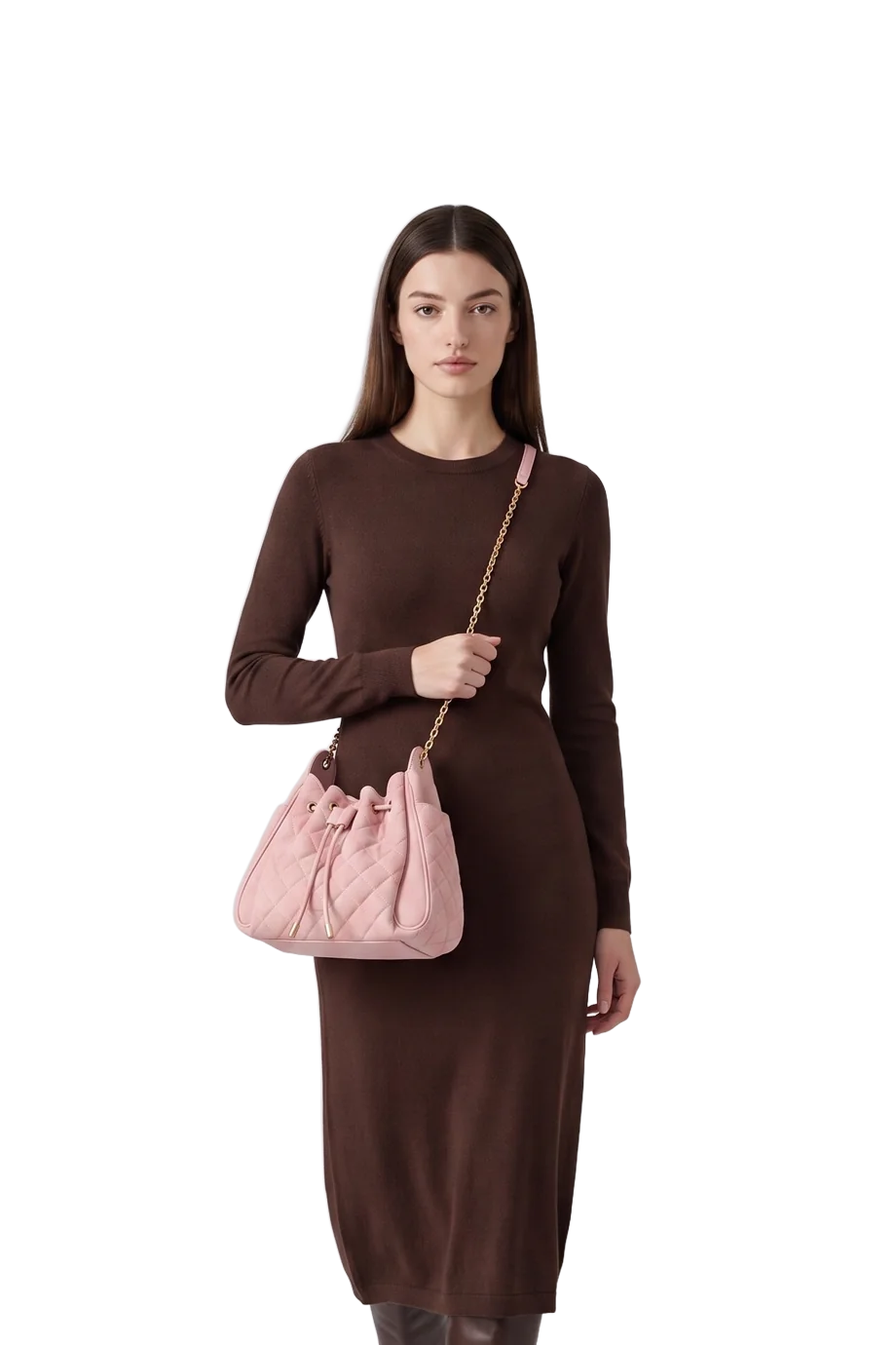 Nuit Quilted Bucket Bag